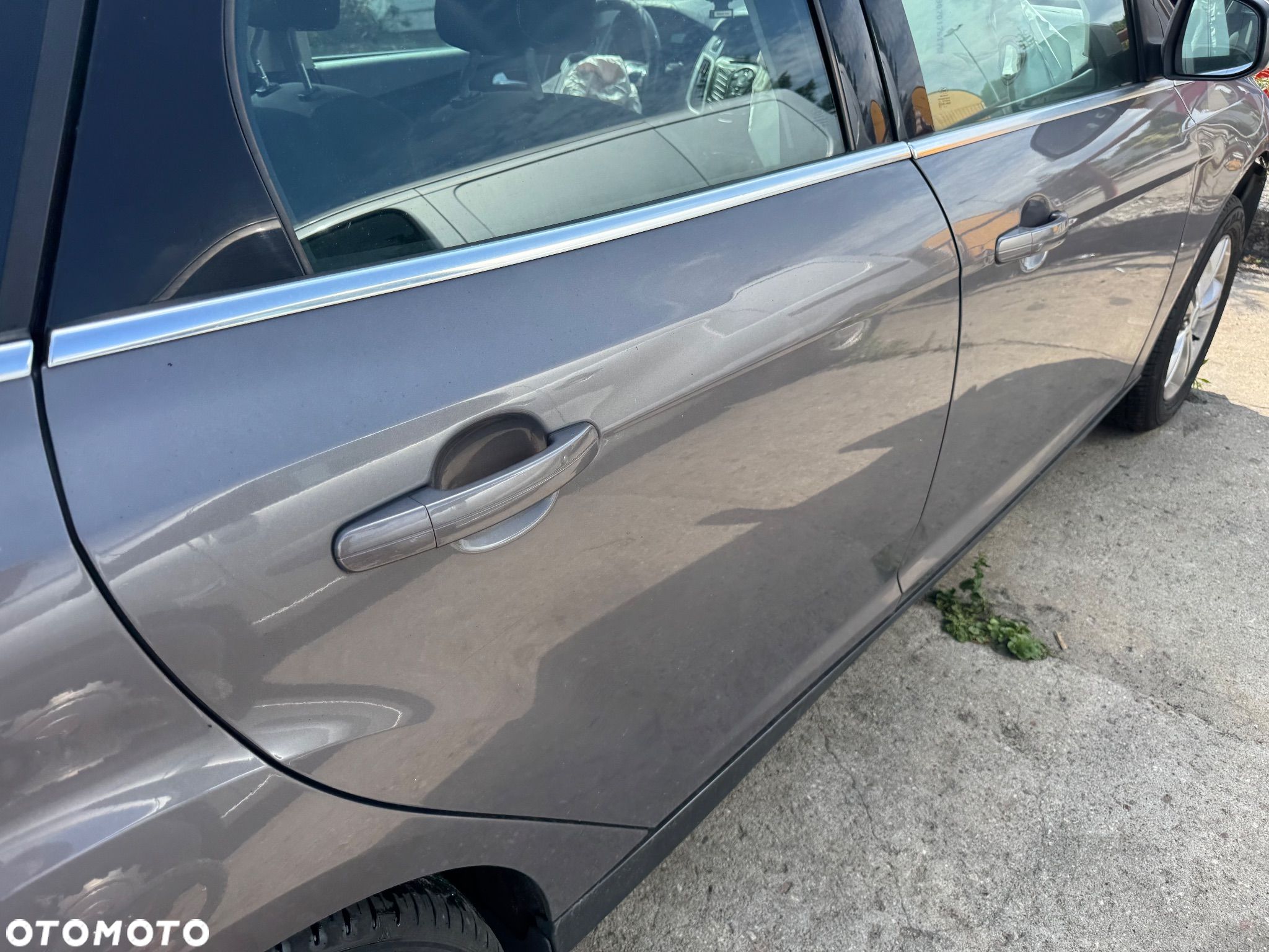 Ford focus 3 kolor vb ciemno szary błotnik prawy lewy przedni przód drzwi prawe lewe przednie tylne tył klapa bagażnika lampy tył tylnie prawa lewa zderzak tył tylni lusterko prawe lewe - 1