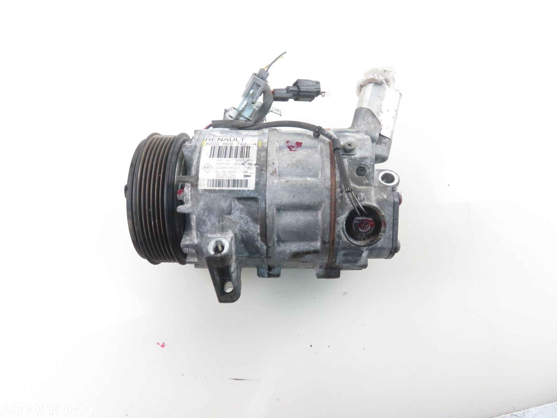 KOMPRESOR KLIMATYZACJI RENAULT SCENIC III 2.0 16V  8200869742A - 4