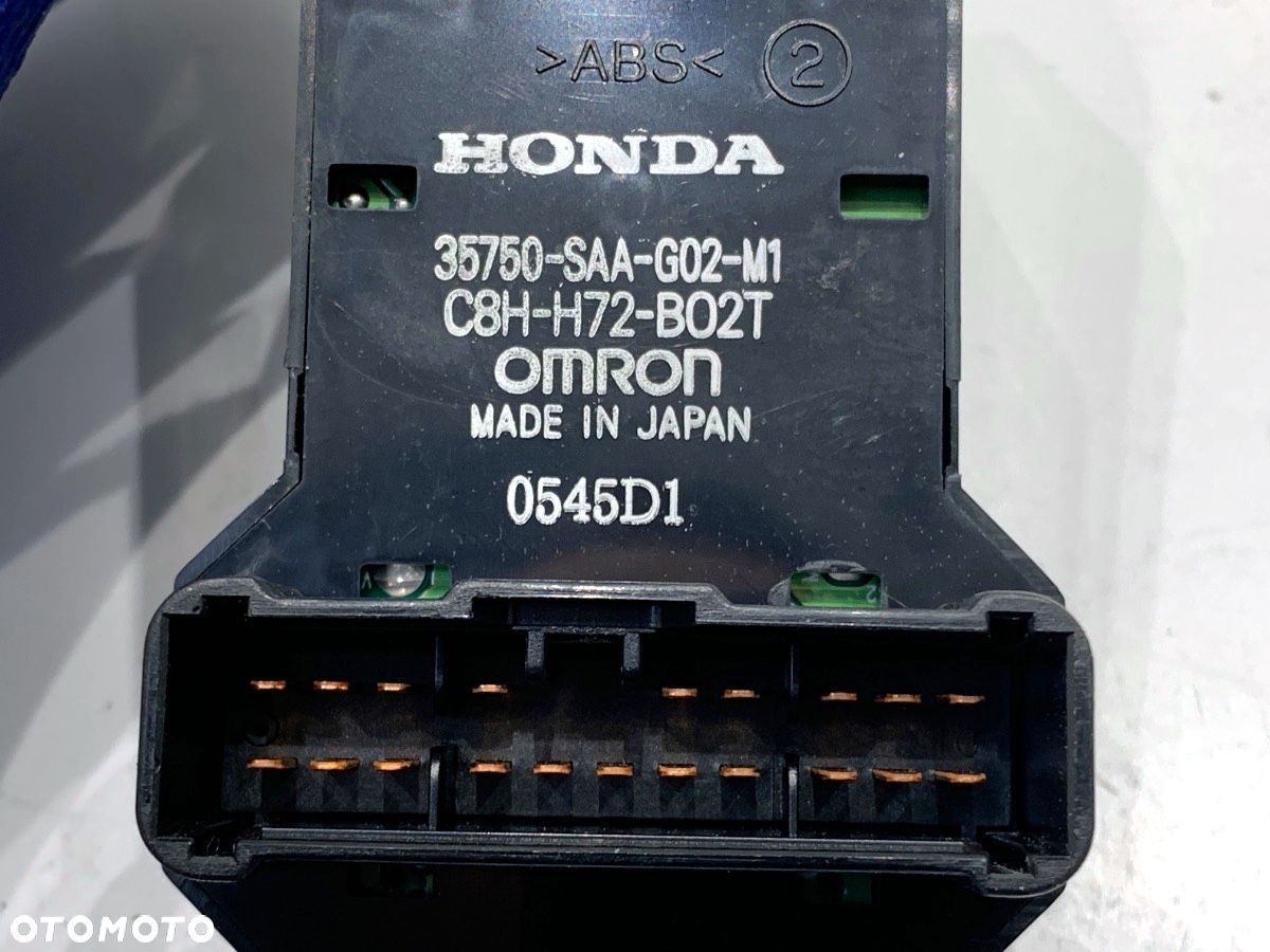 PRZEŁĄCZNIK SZYB - 179.00 PLN - HONDA JAZZ II (GD_, GE3, GE2) 2001 - 2008 1.2 i-DSI (GD5, GE2) 57 - 4