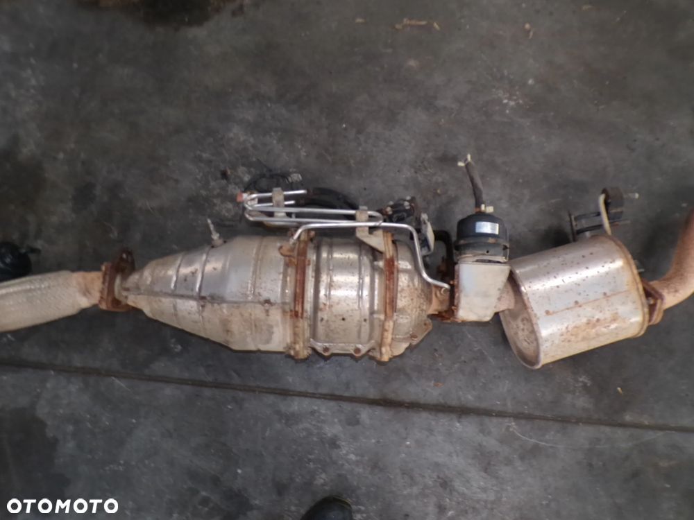 Kompletny układ wydechowy DPF Katalizator Isuzu NPR NQR N35 Grafter 3.0 2014r. - 1