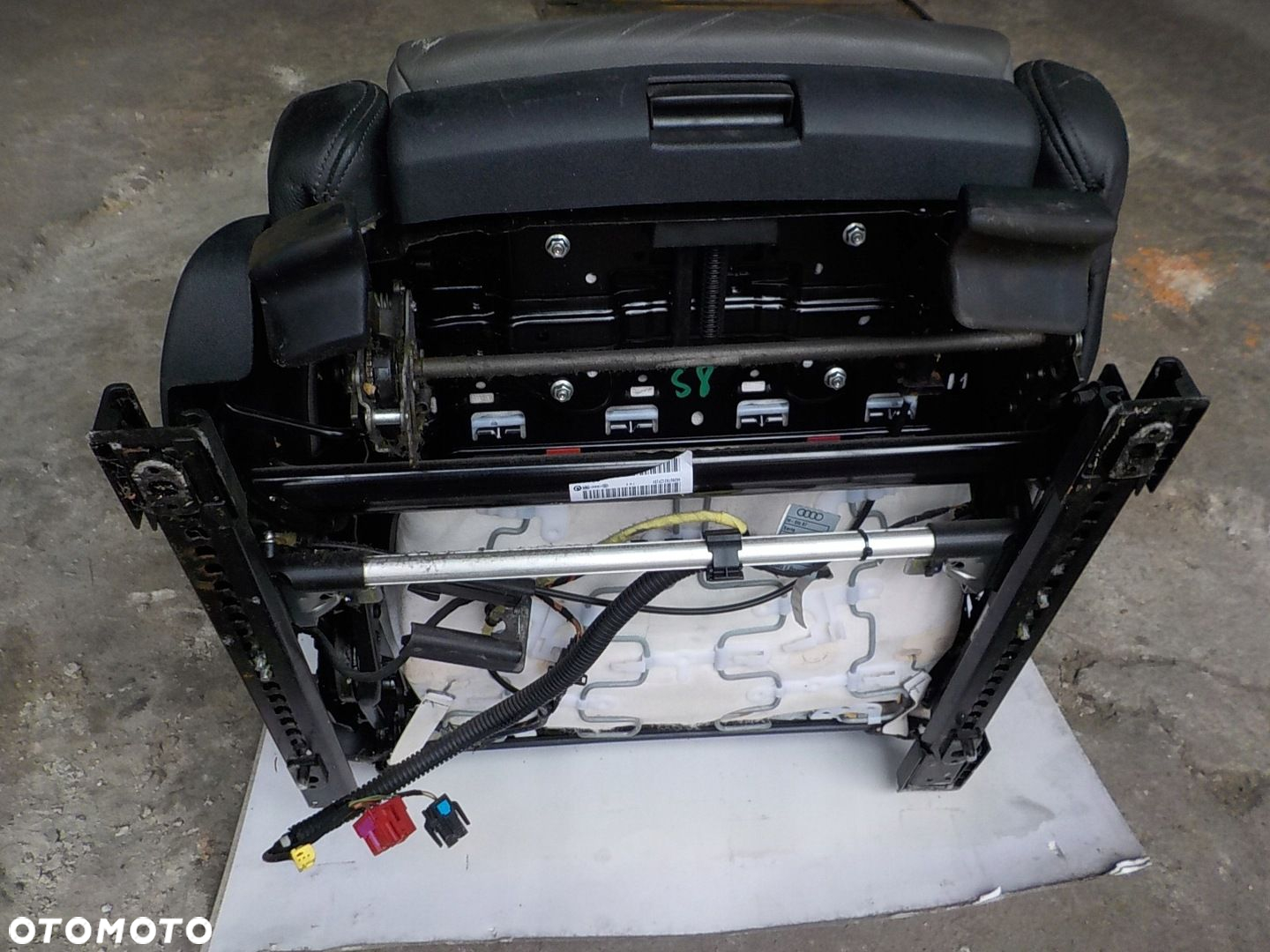 AUDI A4 B6 B7 FOTEL PASAŻERA PRAWY PRZÓD PRZEDNI S LINE - 3