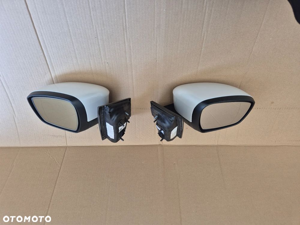FORD EDGE MK2 LUSTERKA LUSTERKO PRAWE LEWE KOMPLET 2 SZT IDEALNE KOMPLETNE EUROPA 13pin i 15pin BIAŁE UG - 6