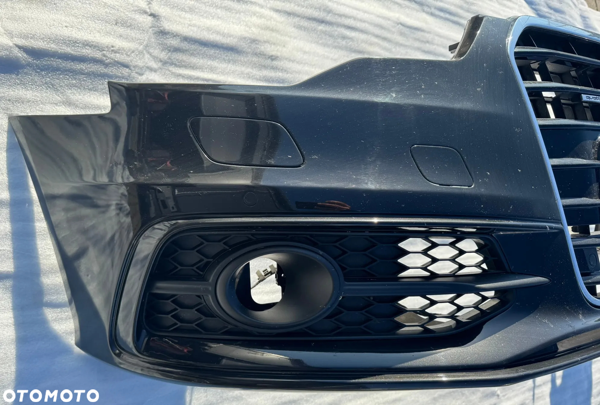 Audi A6 C7 4G S-line zderzak przód przedni LY8X - 5