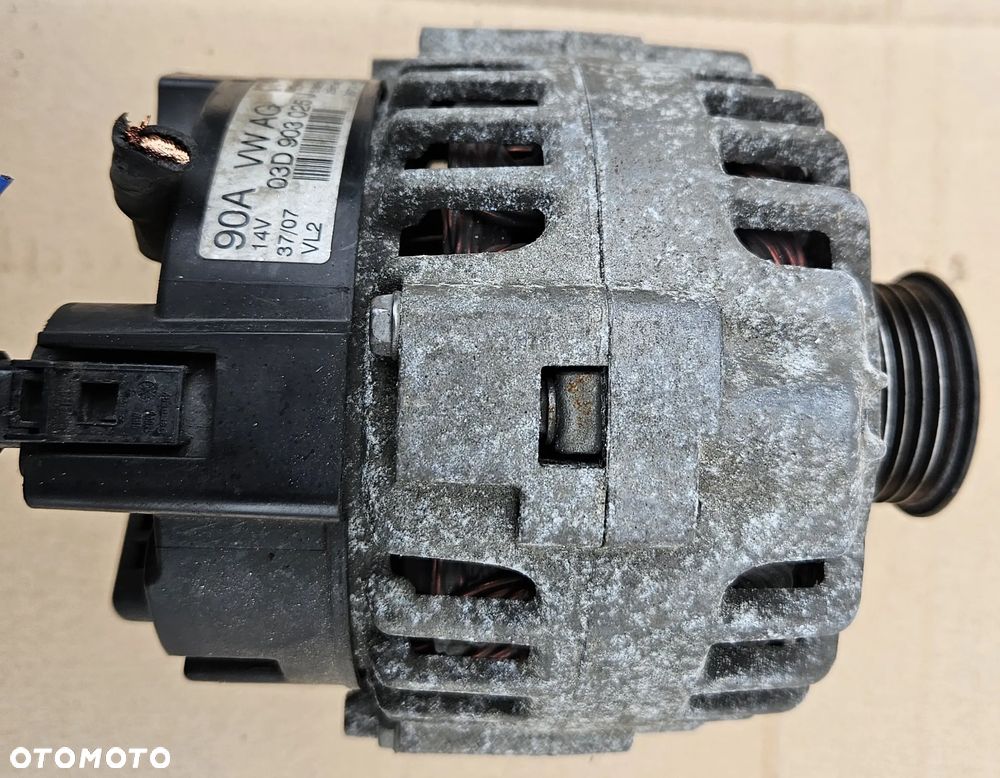 VW Polo 9N Skoda Fabia Seat Ibiza alternator 1.2 6V 70A   90A 03D903025H  03D903025J - 1