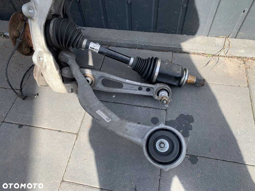 ZAWIESZENIE LEWE PRZÓD PÓŁOŚ ZWROTNICA WAHACZE LAND ROVER DEFENDER L663 - 3