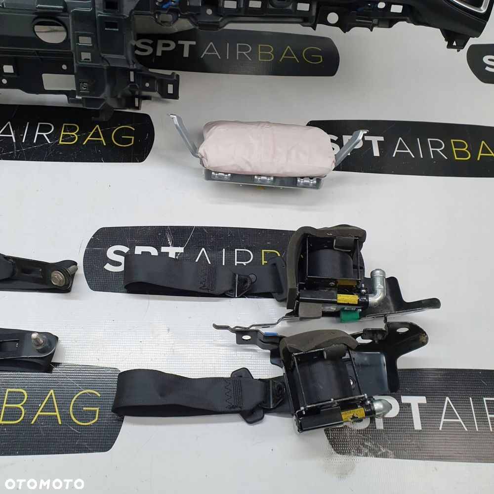 MAZDA 3 III BM DESKA ROZDZIELCZA KONSOLA KOKPIT PULPIT PODUSZKI AIRBAG AIR BAG PASY KIT SET - 8