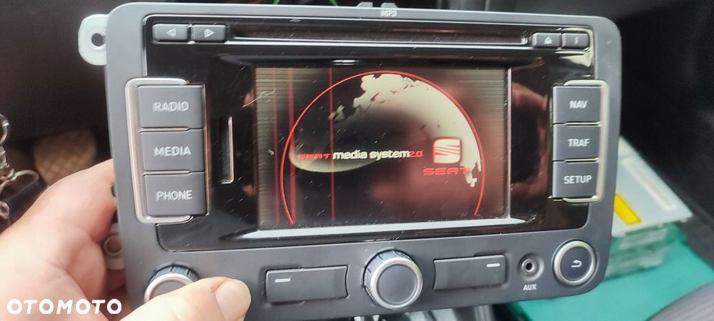 Radio Nawigacja Oryginalne Seat Rns 310 5P0035191C Kod Bdb - 2