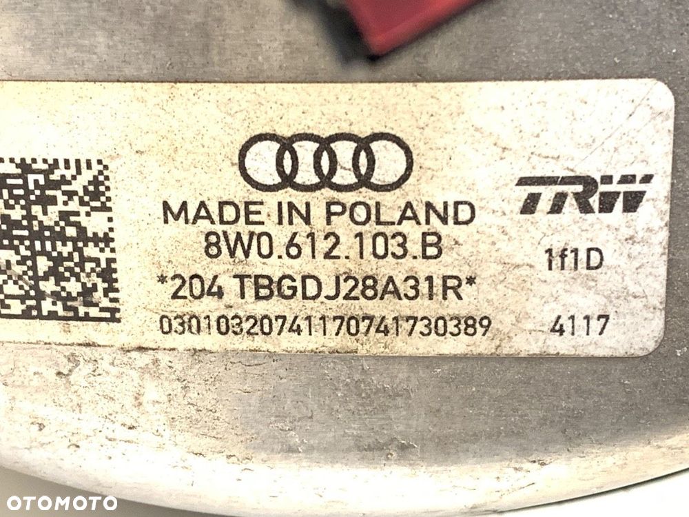 SERWO HAMULCOWE - 89.00 PLN - AUDI A5 Sportback (F5A, F5F) 2016 - 2022 2.0 TDI quattro 140 kW [190 - 4