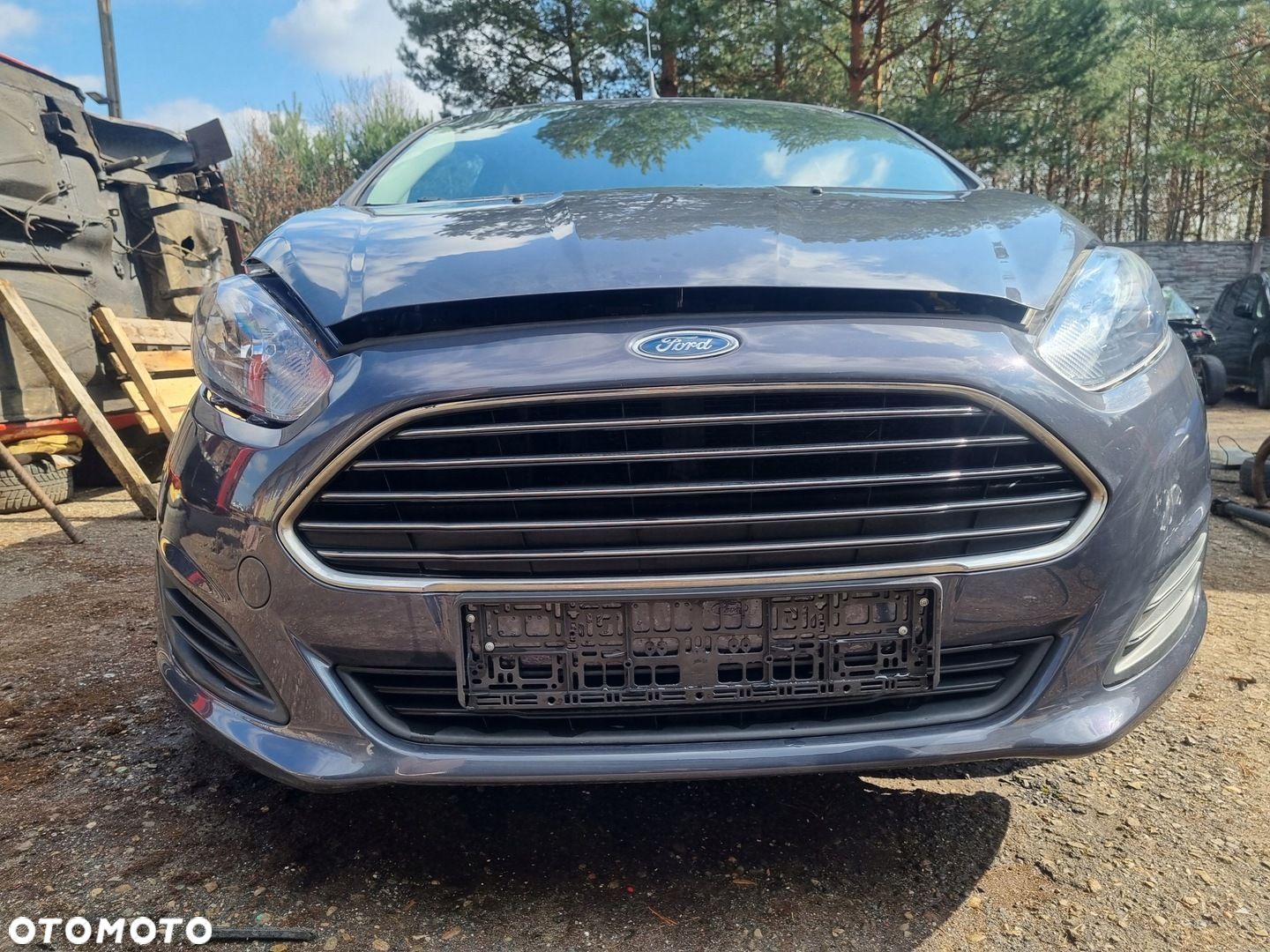 FORD FIESTA MK7 12-17 LIFT 2013 r. FC KOMPLETNY ZDERZAK PRZÓD PRZEDNI - 1