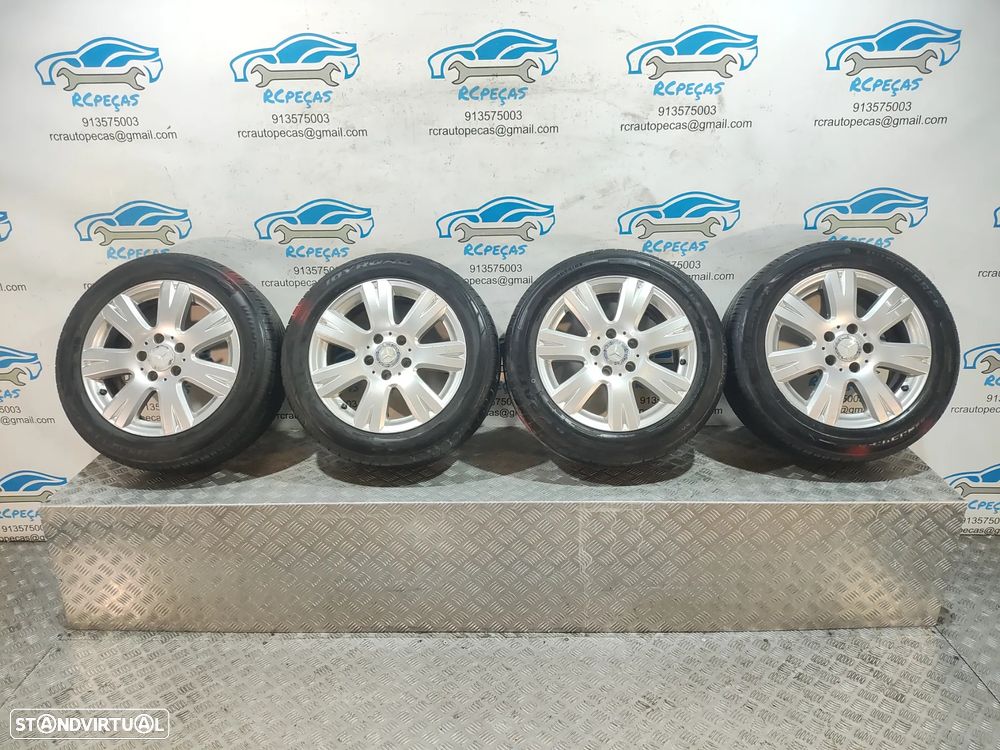 Conjunto Jantes 16 Originais Mercedes Benz Class C W204 7J ET43 5x112 - 12