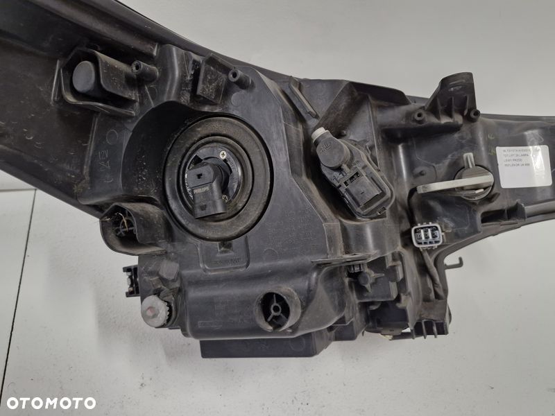 toyota avensis t27 lift t29 lampa lewy przód lewa przednia reflektor uk - 9