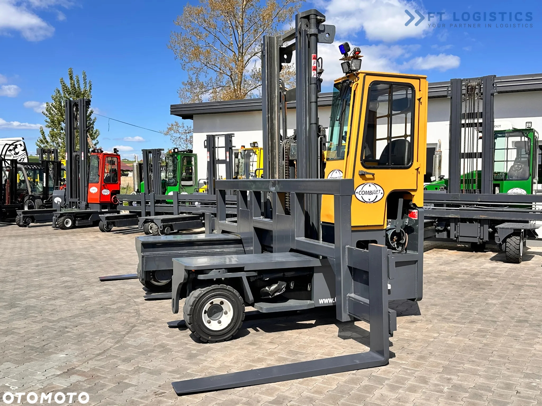 Combilift C9000 / LPG / DUPLEX / 4700MM / WOLNY SKOK / POZYCJONER / PRZESUW WIDEŁ / STAN IDEALNY - 4