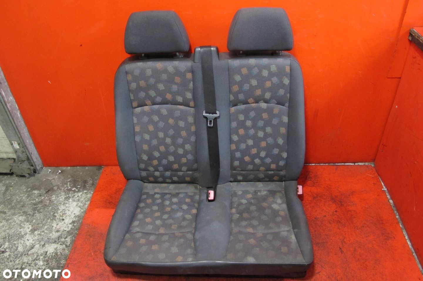 MERCEDES VITO W639 03- FOTEL KANAPA ŁAWKA DWÓJKA PASAŻERA EUROPA - 1