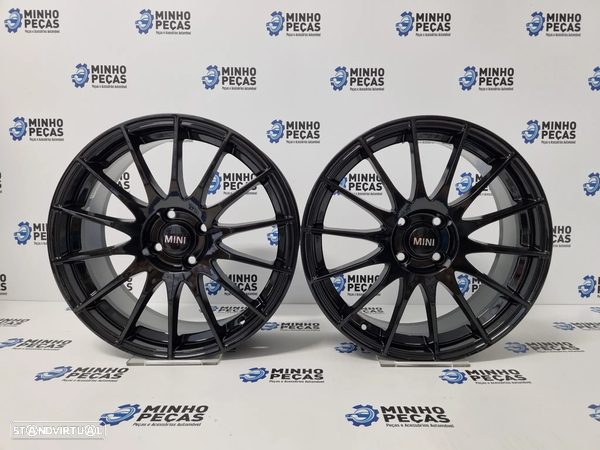 Jantes Look Mini em 17 (4x100) Preto Brilho