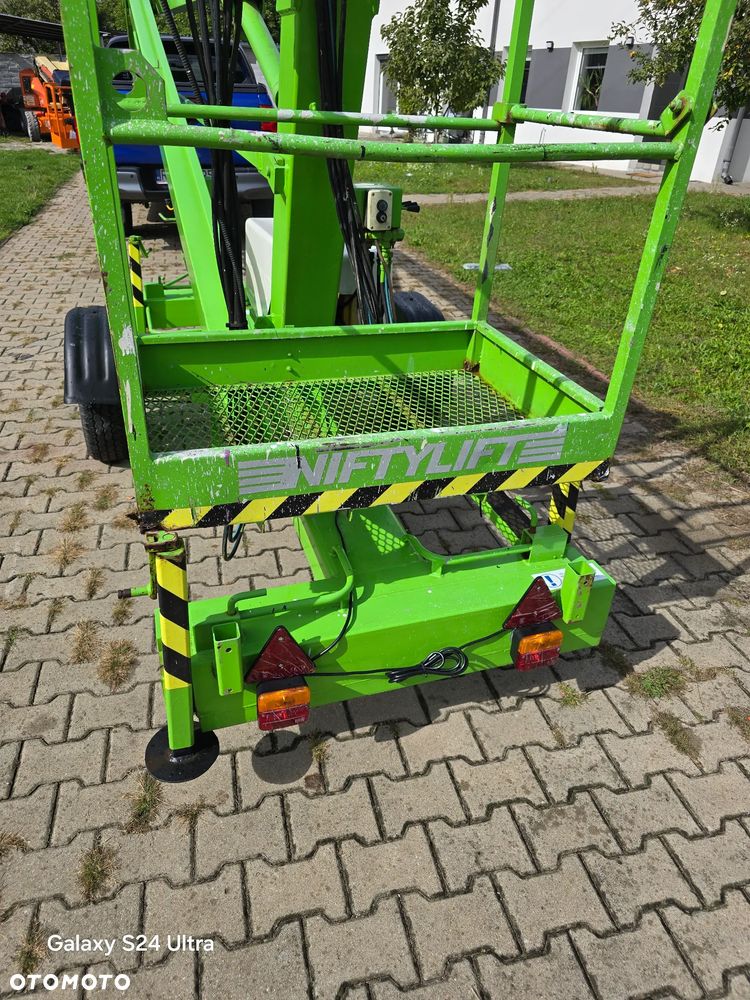 Nifty Niftylift 120 podnośnik koszowy na przyczepie 12 metrów elektryczny oryginalny//Świetnie Utrzymany//Garażowany // Pracował w placówce medycznej // Nie zużyty// Cherry picker// Boom lift// Access platform// Zwyżka// Platforma robocza// podest ruchomy// - 3