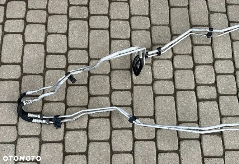 PRZEWODY PRZEWÓD WĘŻE WĄŻ KLIMATYZACJI TYŁ TYLNY VW T5 CARAVELLE MULTIVAN TRANSPORTER 7H1820727B 7H1820725D - 2