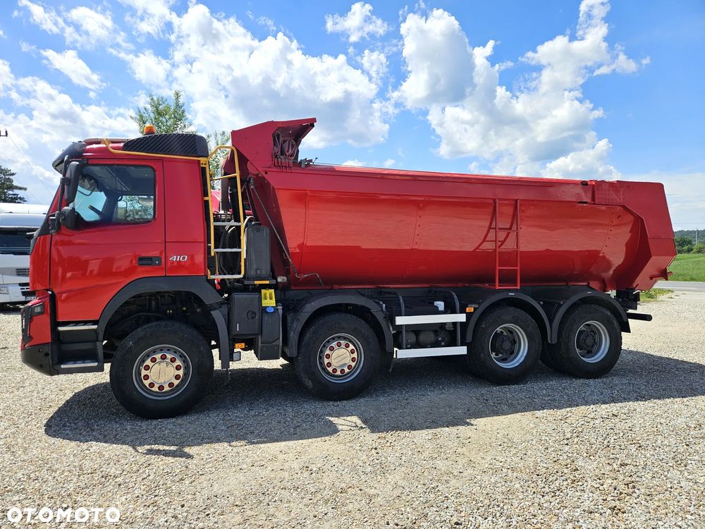 Volvo FMX 410 8X4 / EURO6 / MULDA / HYDRAULICZNA KLAPA / - 3