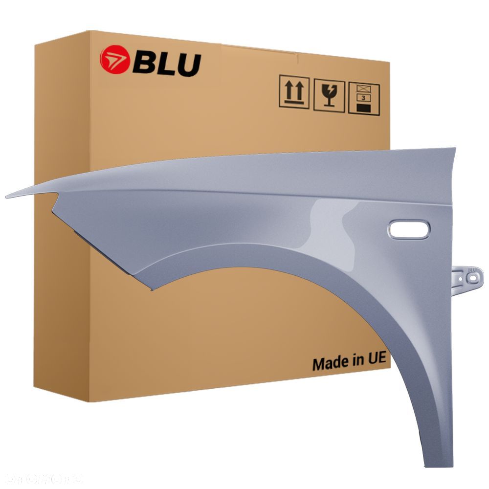 BLU Błotnik SEAT IBIZA IV 4 6J LY7H lewy srebrny 08-17 przód AkoyaSilber - 1