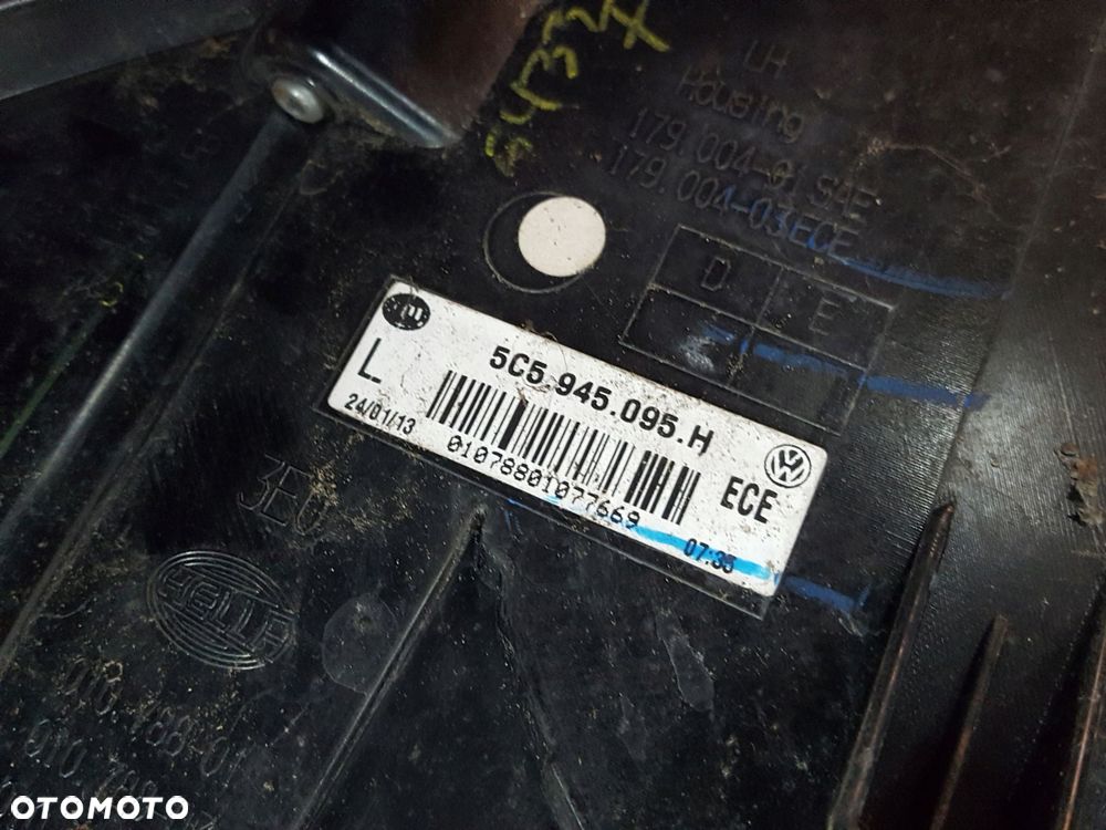 VW BEETLE 5C5 HB 11-18r LAMPA LEWA TYŁ 5C5945095H - 6