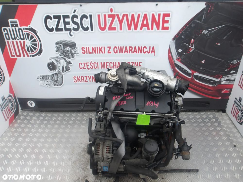 SILNIK VW GOLF SEAT LEON 1.9 TDI ASZ 169 TYS + UKŁAD PALIWOWY