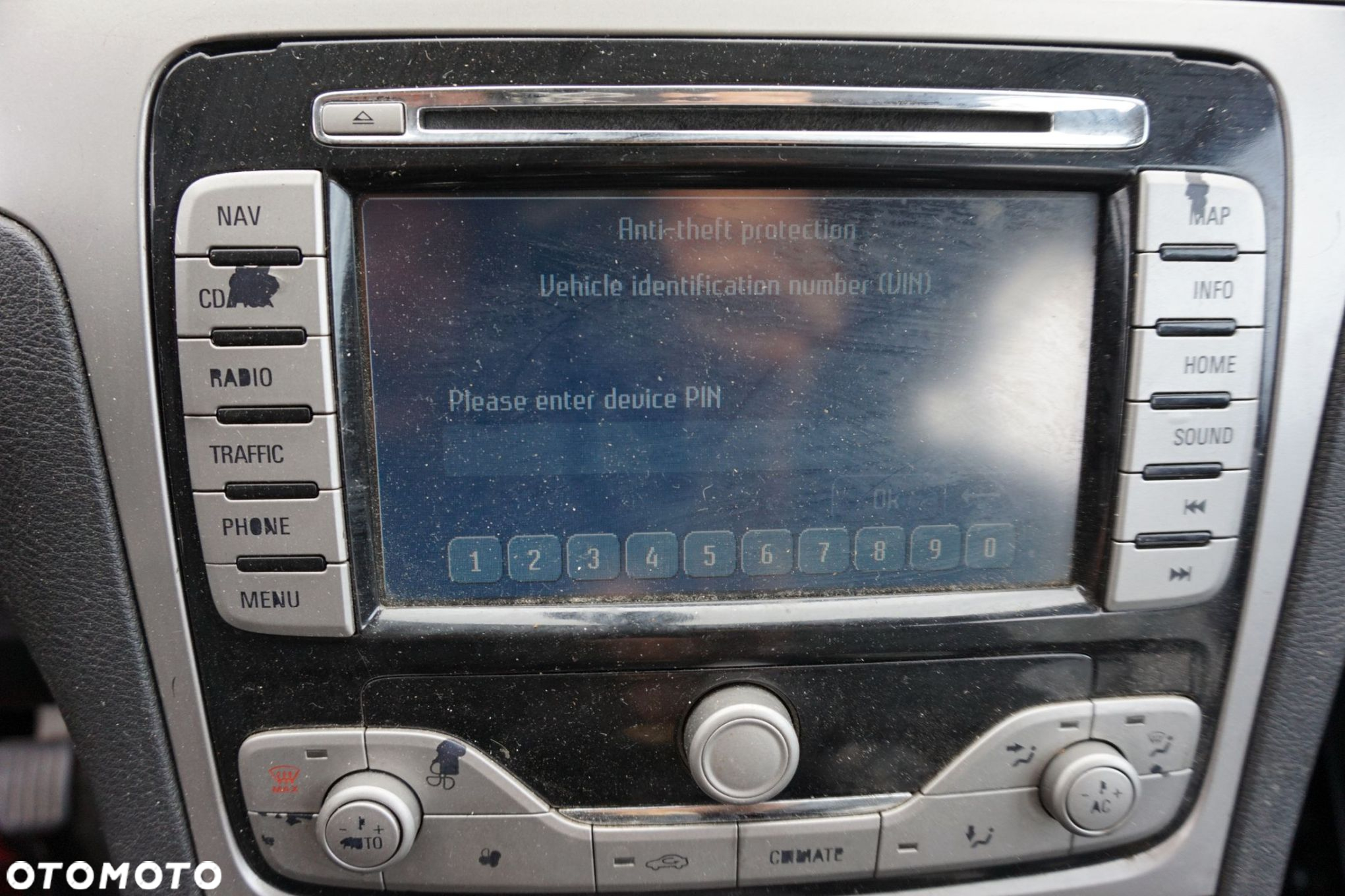 RADIO NAWIGACJA FABRYCZNA S-MAX I MK1 8S7T-18K931-BB FORD 2006-2010 - 3