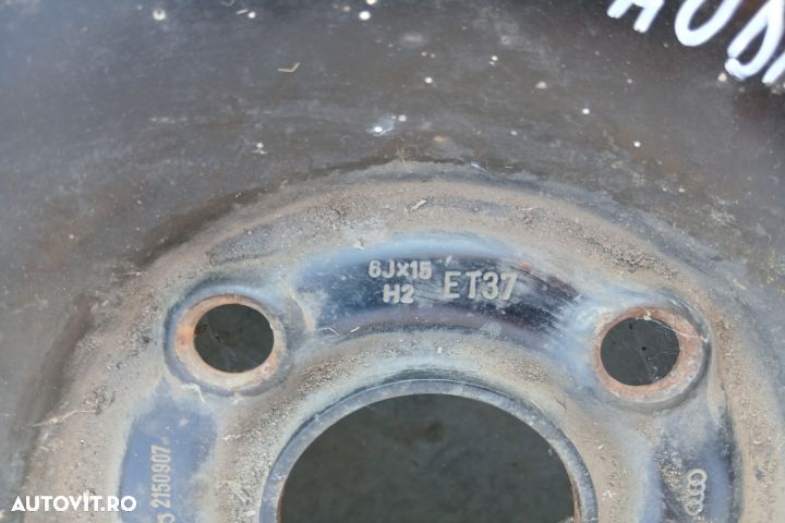 Roata de rezerva R15 8A0601025G 195/65 R15 6JX15H2 ET37 8A0601025G 19 - 4