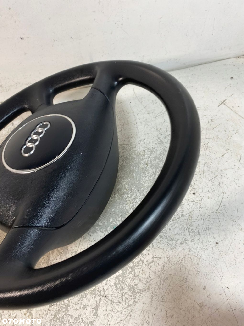KIEROWNICA AUDI A4 B6 CZARNA PLASTIK - 5