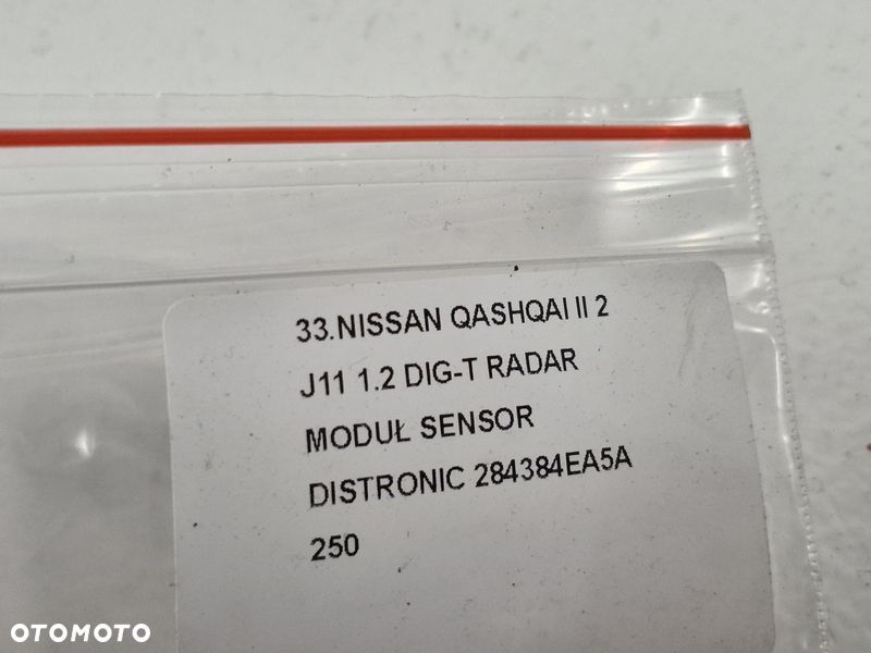 NISSAN QASHQAI II 2 J11 1.2 DIG-T RADAR MODUŁ SENSOR DISTRONIC 284384EA5A - 6