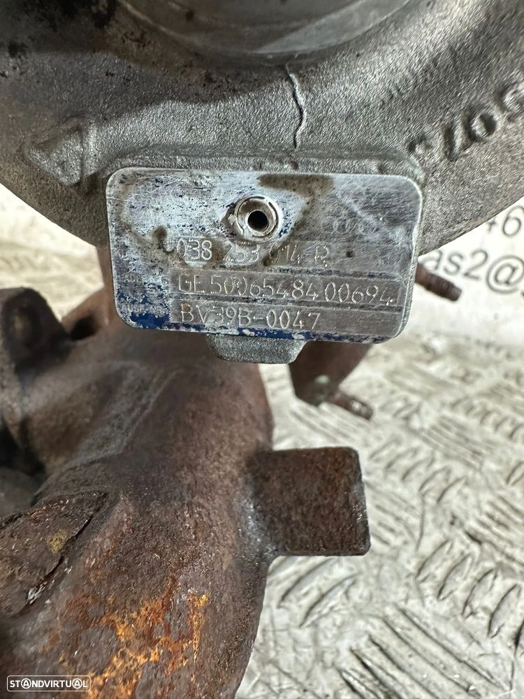 .Turbo KKK BV39B VW Volkswagen Seat Skoda 1.9 TDi 130cv - 6