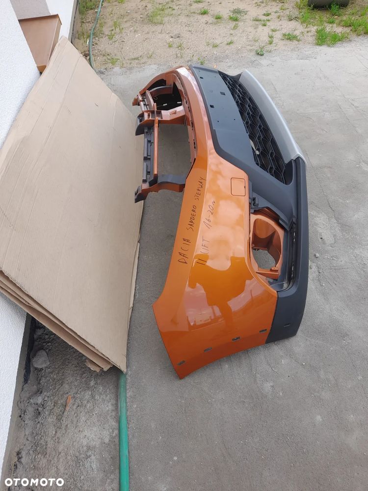 DACIA SANDERO STEPWAY II LIFT ZDERZAK PRZEDNI PRZÓD 16-20R - 9