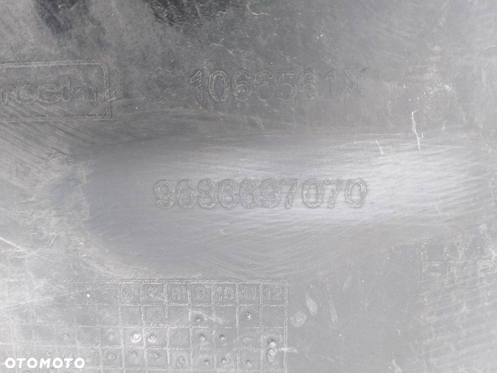 OSŁONA PASA PRZÓD PEUGEOT 508 I SW 9686697070 2.0 HDI - 3