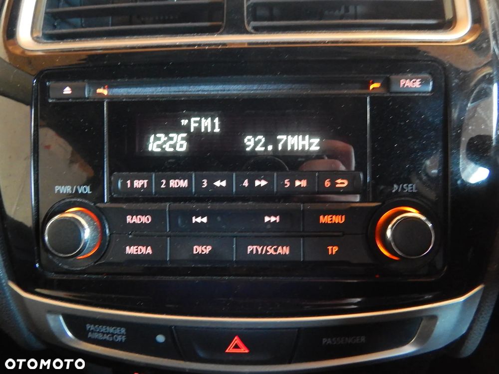 Radio fabryczne navi ekran ramka panel Mitsubishi ASX I 10-18 Lift Łuków części - 9