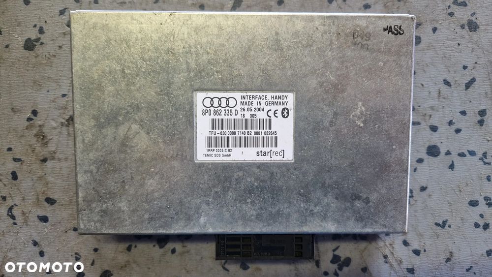 AUDI A4 B6  A6 C6 MODUŁ BLUETOOTH 8P0862335D - 1