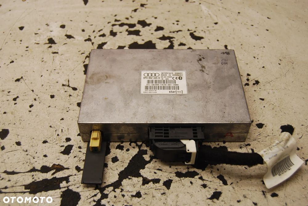 MODUŁ STEROWNIK BLUETOOTH 8P0862335D AUDI A4 B7 B6 A6 C6 8P0862335H - 4
