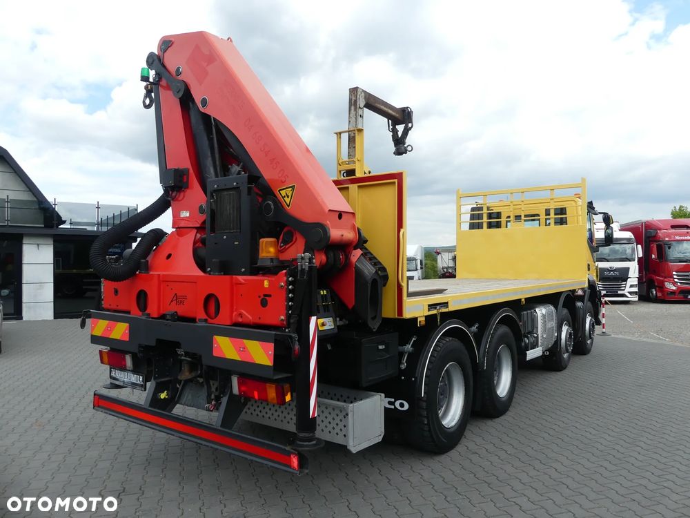 Iveco TRAKKER 450 / 8x4 / EURO 6 / HDS PALFINGER PK 22002-EH / NISKI PRZEBIEG / - 14