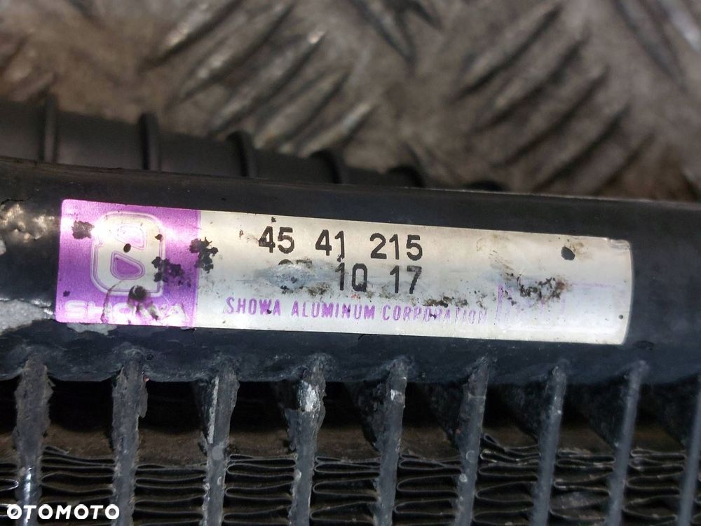 CHŁODNICE KOMPLET + WENTYLATORY SAAB 9-5 I 2.0 T 4541215 4575718 - 3