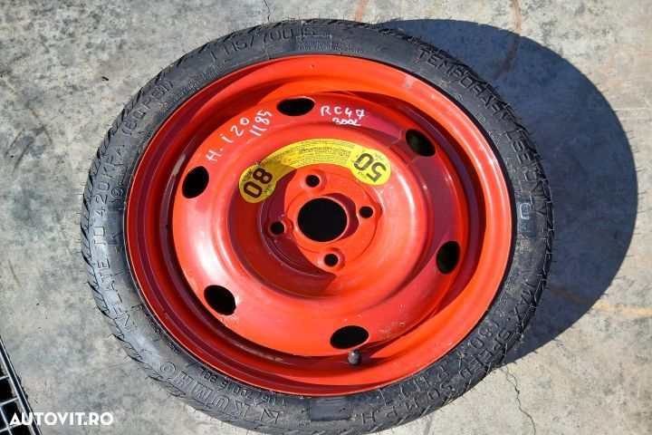 Roata de rezerva slim R15 115/70 R15 52910-4P900 31/2JX15H ET46  2151 - 1