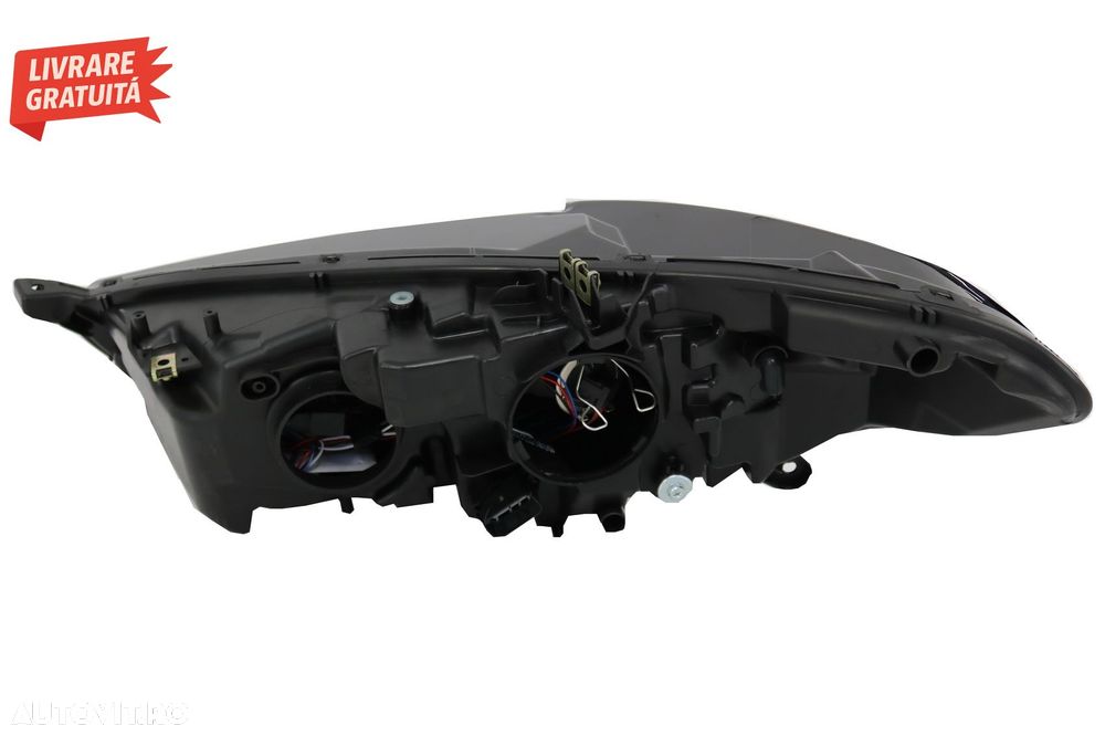 Faruri LED DRL Ford Mondeo MK5 (2013-2016) Semnalizare Secventiala Crom- livrare gratuita - 11