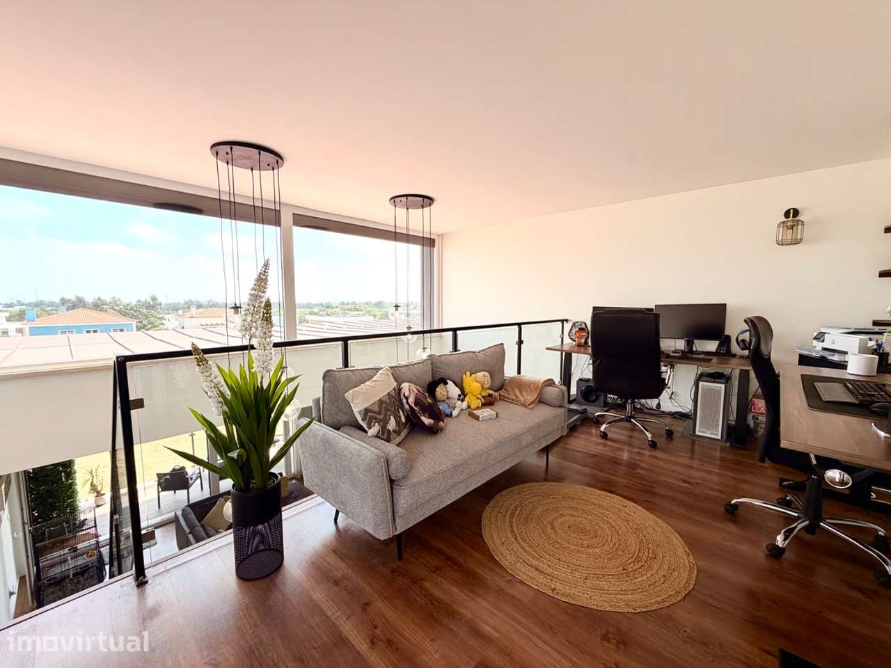 Apartamento T2+1 com Mezzanine e Terraço em Aires, Palmela - Grande imagem: 4/24