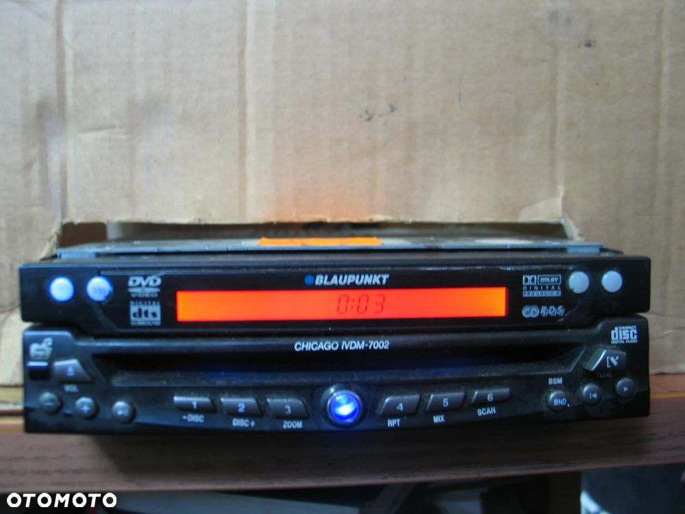 radio radioodtwarzacz nawigacja blaupunkt chicago IVDM-7002 + 2 tuner - 5