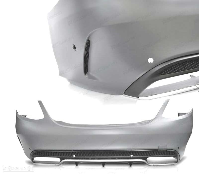 PARACHOQUES TRASEIRO MERCEDES CLASE C W205 14-18 LOOK AMG C63 PDC - 3