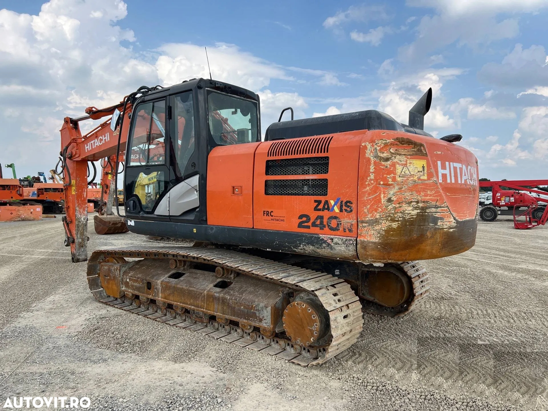 Hitachi Zaxis ZX 240 LC Excavator pe șenile - 2