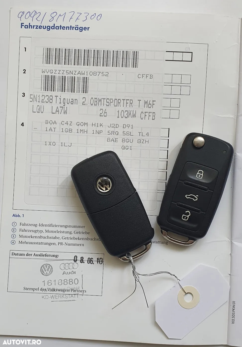 Volkswagen Tiguan 2.0 TDI DPF BlueMotion Technology Team - 8