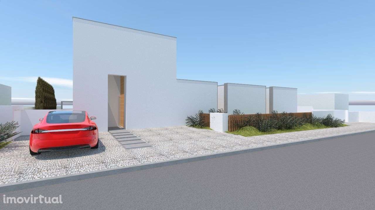 Moradia de linhas modernas em construção - Grande imagem: 3/13