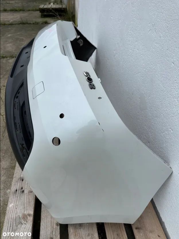 ZDERZAK TYŁ TYLNY PEUGEOT 508 I 1 LIFT FL 2013- SEDAN 9807815677 + SPOILER - 3