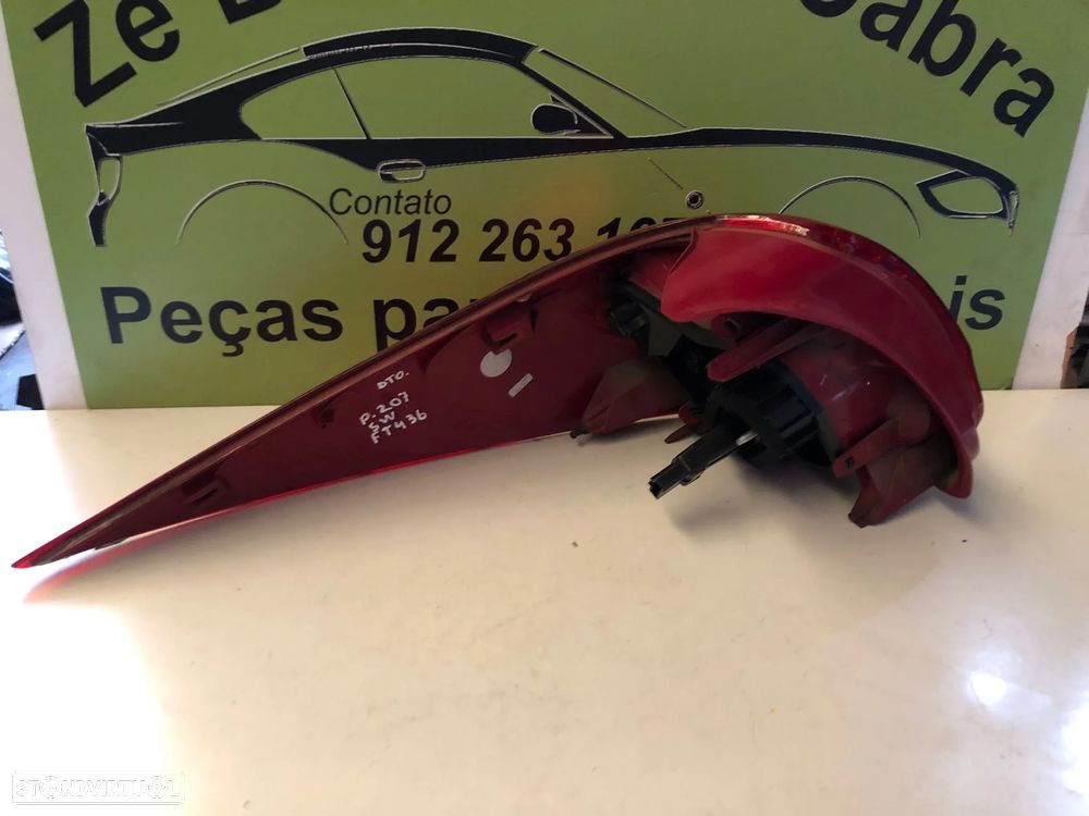 PEUGEOT 207 SW FAROLIM DIREITO - FT436 - 5