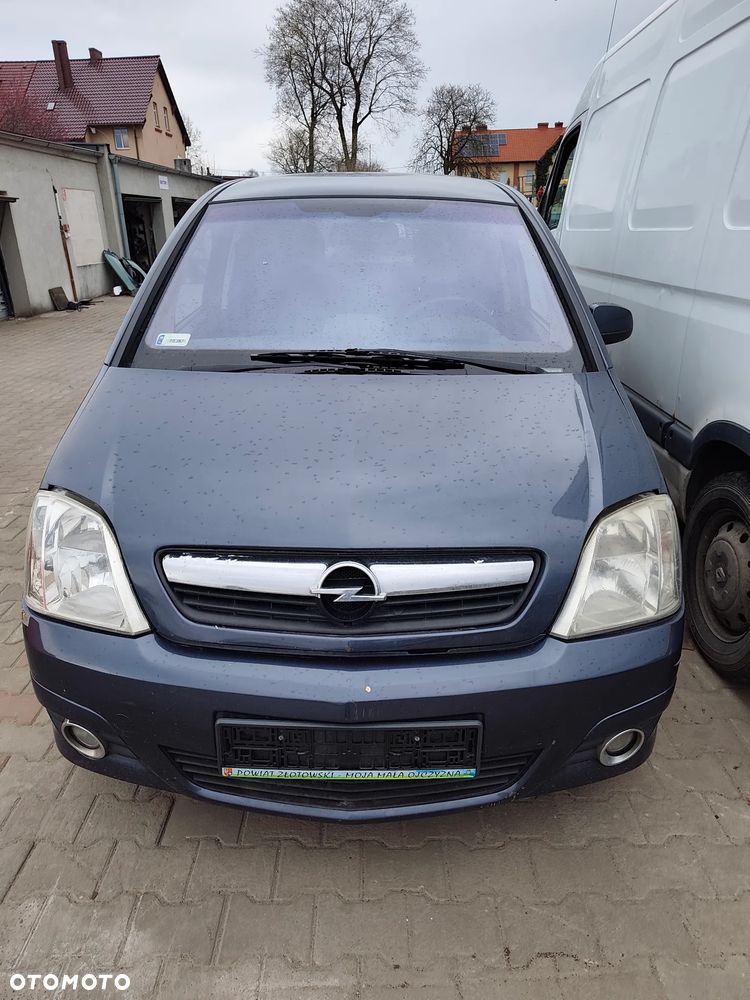 opel meriva A na części fotel drzwi szyby lusterko skrzynia chłodnica zamek klamka radio - 3
