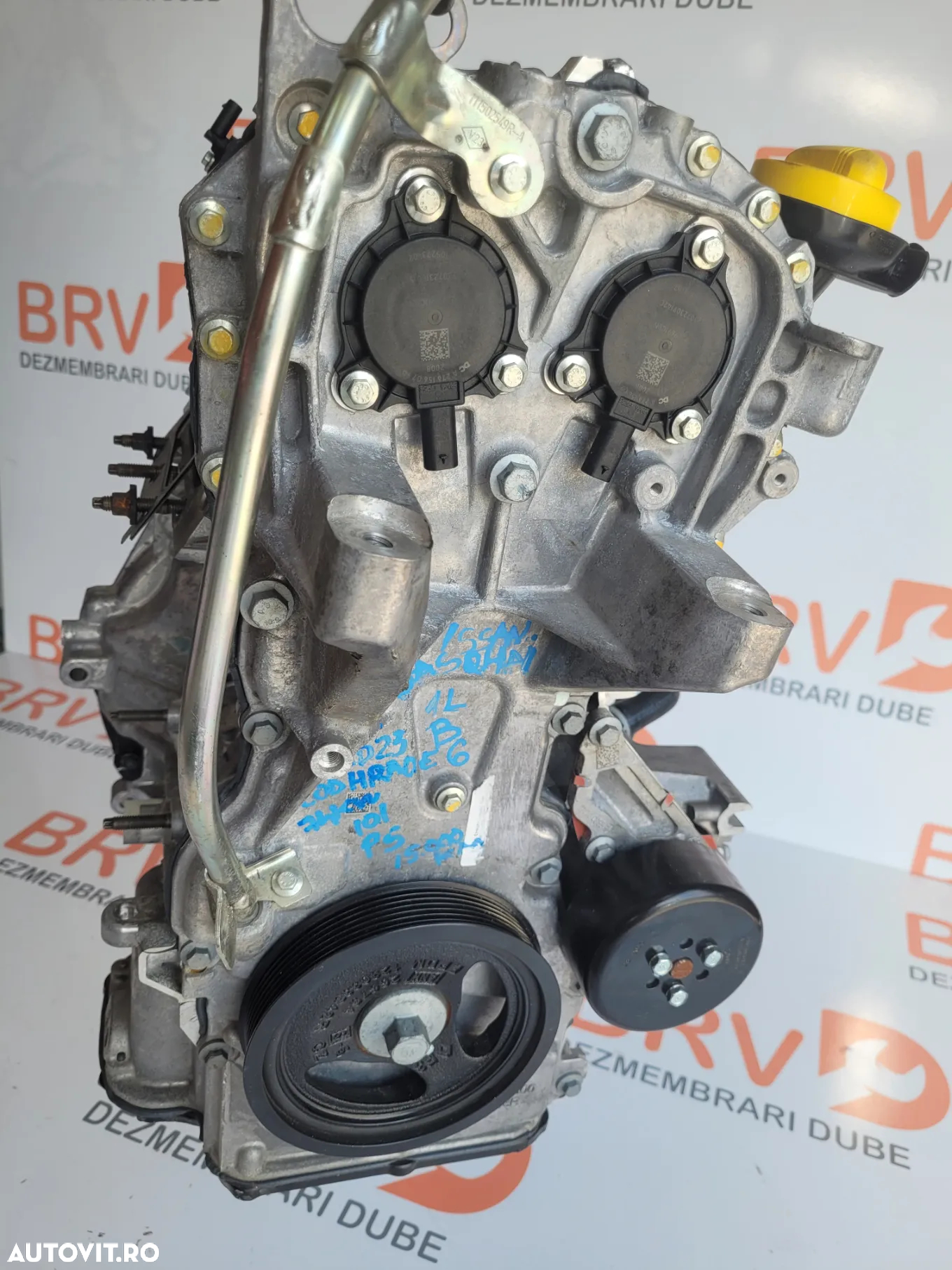 MOTOR COMPLET FARA ACCESORII PENTRU NISSAN QASHQAI ,DACIA DUSTER ,NISSAN JUKE,RENAULT CLIO ,RENAULT CAPTUR 1.0 BENZINA , AN 2023 EURO 6 - 2