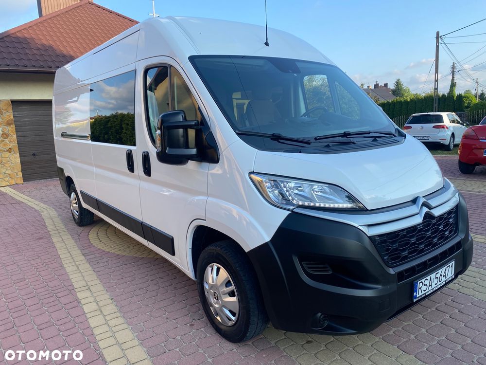 Citroën JUMPER L3H2, brygadowy, 6-osobowy, zakupiony w salonie w Rzeszowie - 6