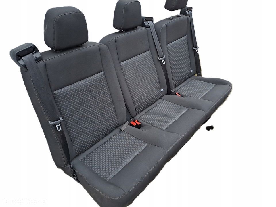 ford transit mk8 fotele środek kanapa ławka szyny 8 osób - 11